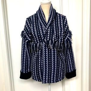 Cupcakes and Cashmere Women knit open jacket Sz M